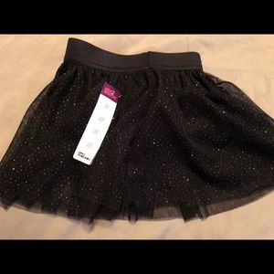 Little girl tutu- black with sparkles